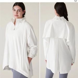 High low boho chic  casual by Athleta Advantage Poplin  Top Sz XL/TG NWTx2